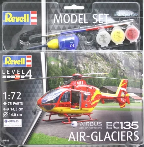 Revell - Model Set EC 135 Air-Glaciers